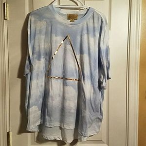 [Wildfox] Golden Triangle Clouds Tee
